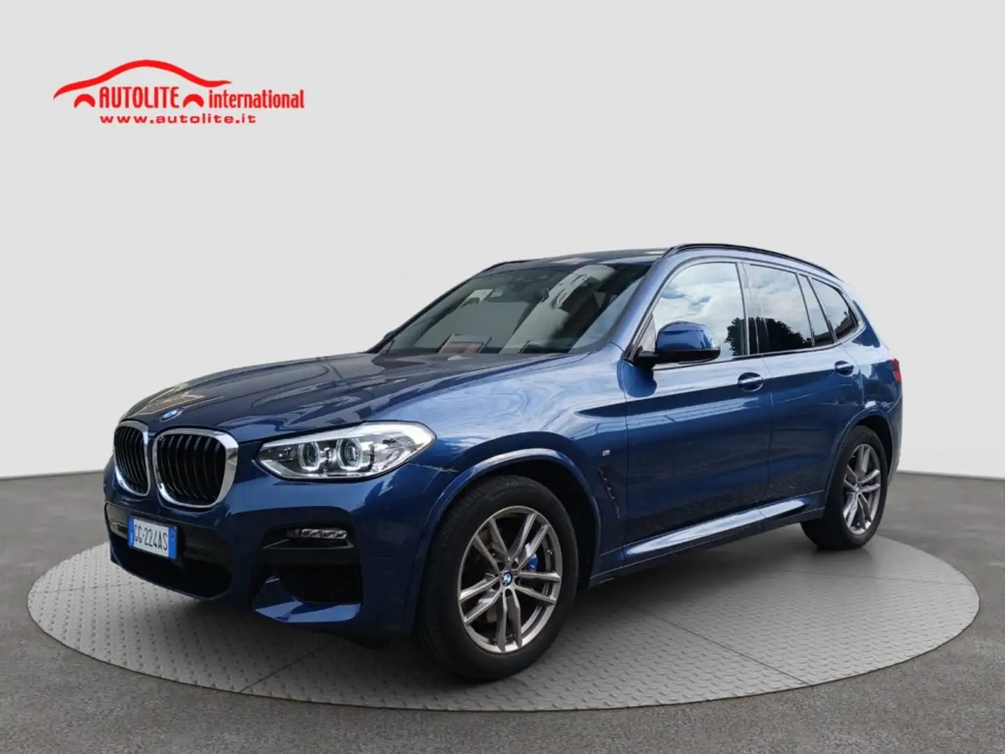 BMW X3 xDrive30i Msport Blauw - 2
