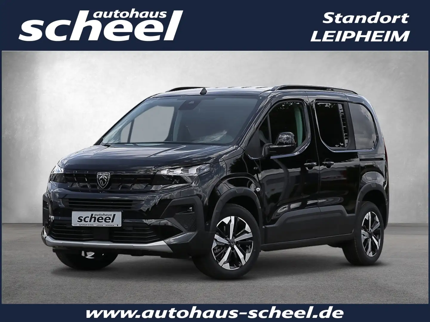 Peugeot Rifter 1.5 BlueHDi 130 FAP L1 GT Kam./KeyLess/LM Schwarz - 1