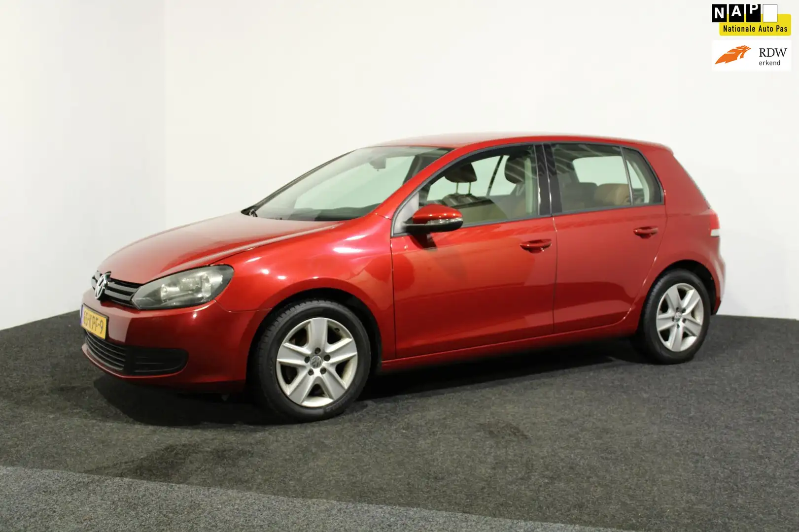 Volkswagen Golf 1.4 TSI Comfortline 5-deurs automaat|trekhaak|LM v Červená - 1