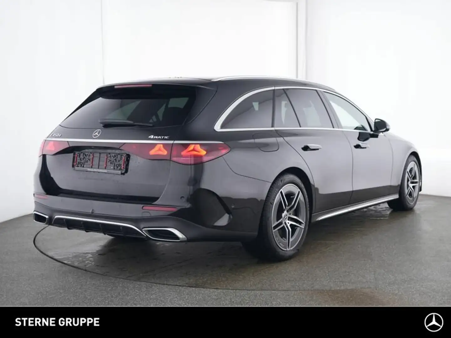 Mercedes-Benz E 450 E 450 d 4M T AMG Distr AHK 360°Kam Ambi eSitz Noir - 2