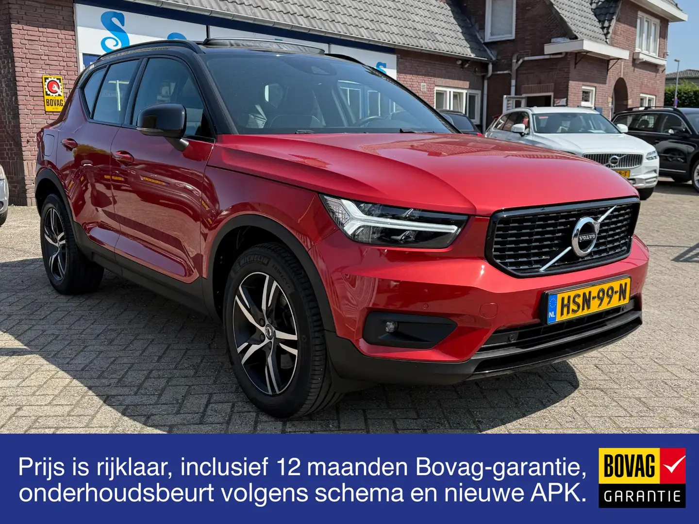 Volvo XC40 2.0 T4 AWD R-Design Luxury-line Rojo - 1