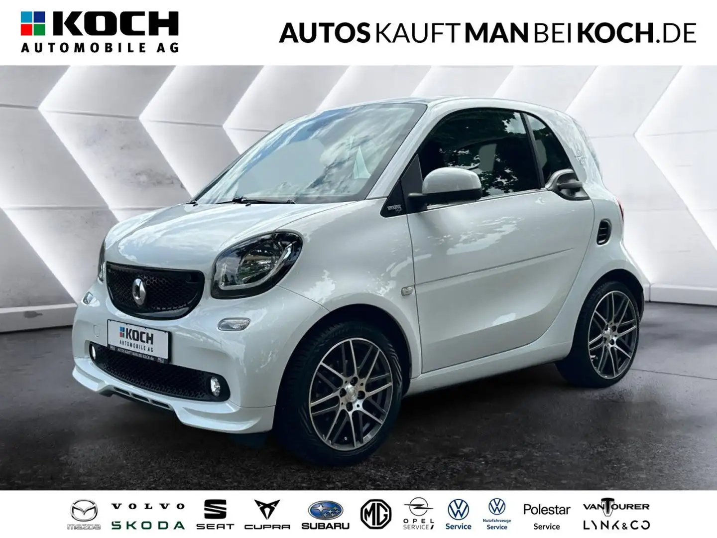 smart forTwo smart  coupe Brabus Style Bluetooth Navi Blanc - 1