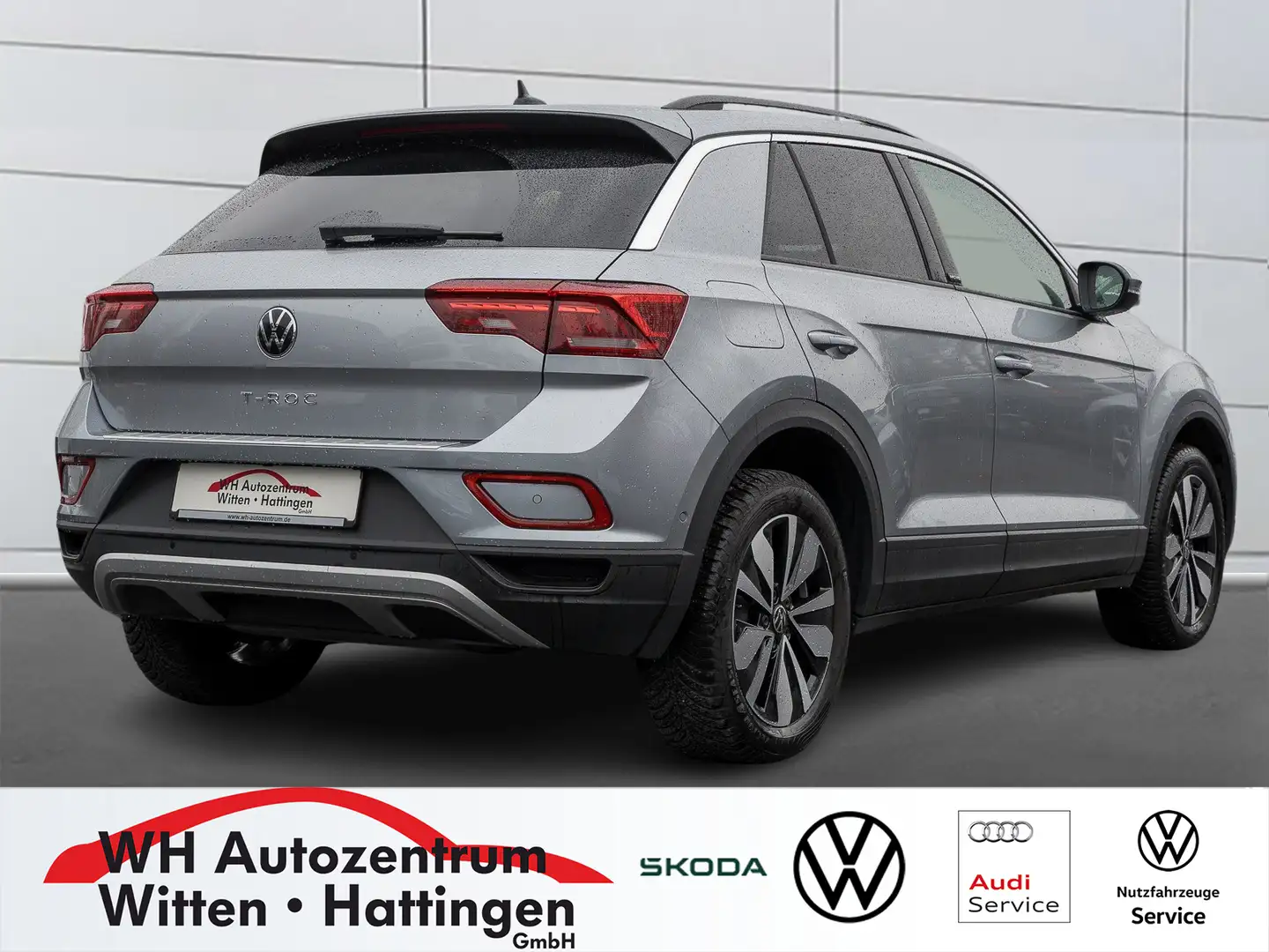 Volkswagen T-Roc 1.0 TSI Move NAVI LED REARVIEW GJ-REIFEN PARK-A... Silber - 2