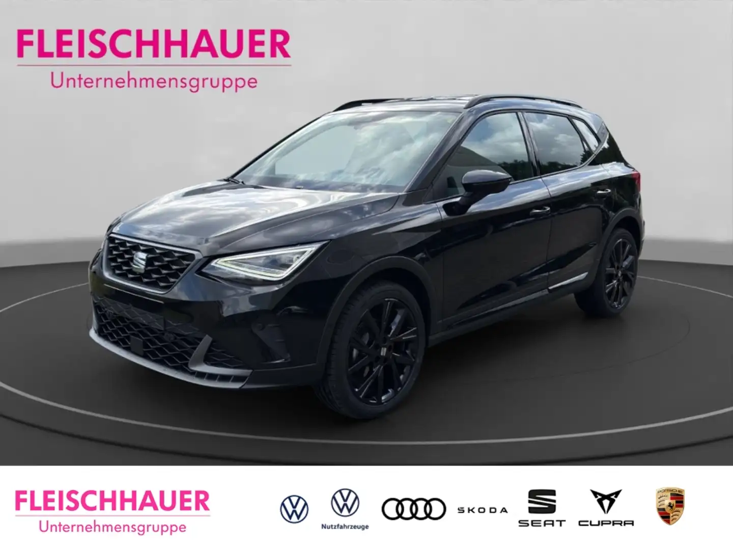 SEAT Arona FR Black Edition 1.5 TSI Navi Digitales Cockpit LE Schwarz - 1