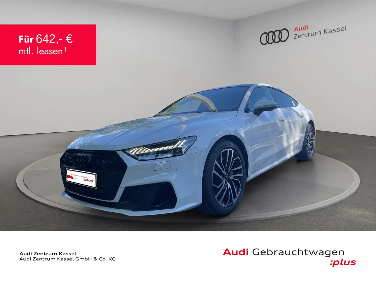 Audi A7 SB 50 TDI qu. Matrix Pano HuD Kam. AHK Leder Wit - 1
