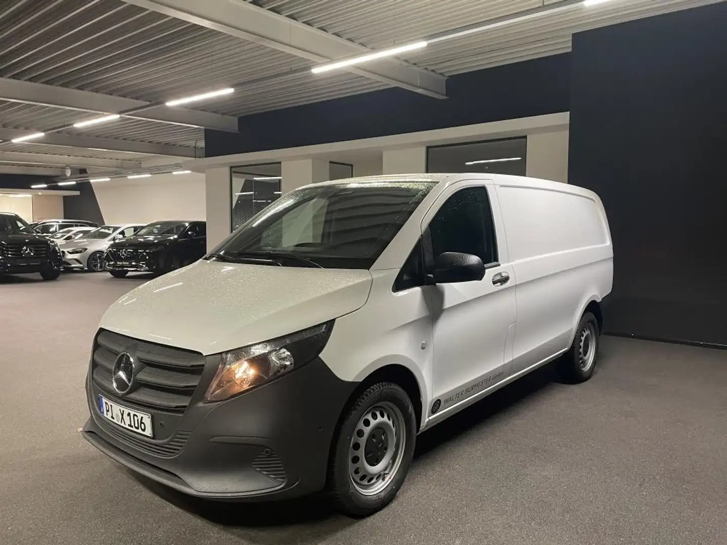 Mercedes-Benz Vito 114 CDI Kasten lang +MBUX+AHK+DAB+SHZ Weiß - 2