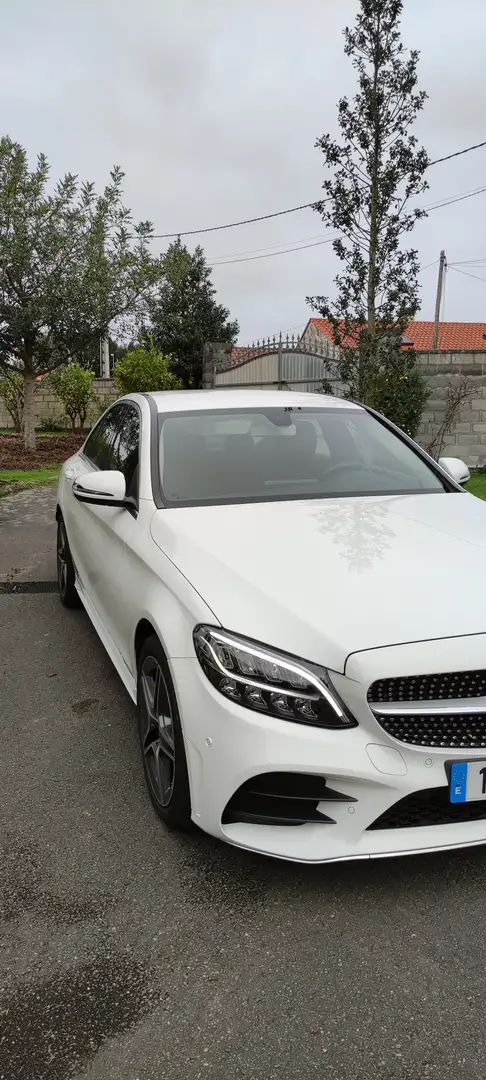 Mercedes-Benz C 200 MERCEDES C (205) 200 9G-Tronic -HIBRIDO Blanco - 2