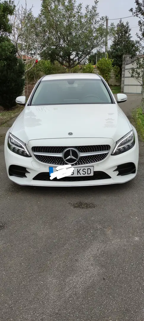 Mercedes-Benz C 200 MERCEDES C (205) 200 9G-Tronic -HIBRIDO Blanco - 1