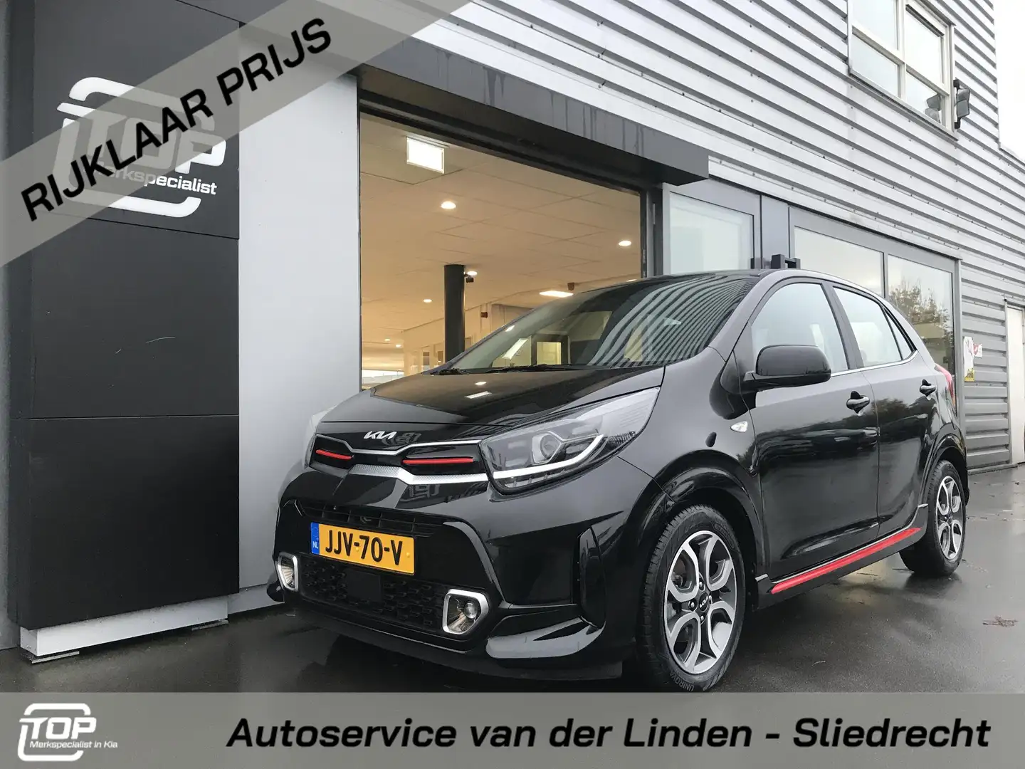 Kia Picanto 1.2 GT-Line 7 JAAR GARANTIE Zwart - 1