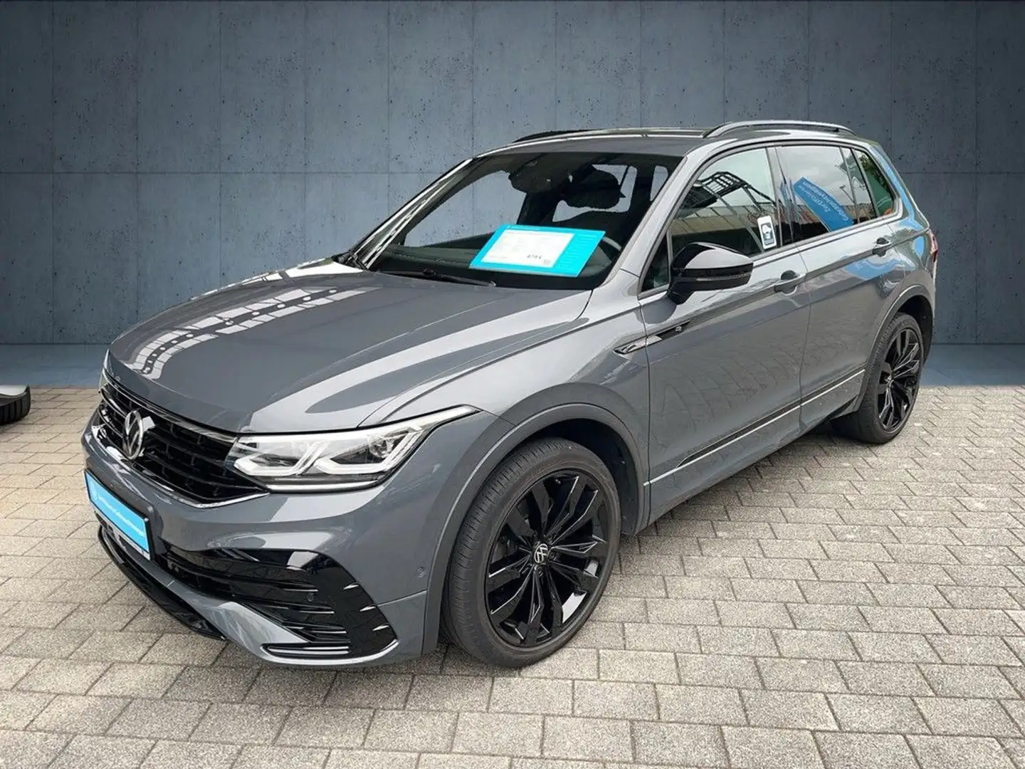 Volkswagen Tiguan 2.0 TDI DSG 4Motion R-Line Navi AHK IQ.Li Szürke - 2