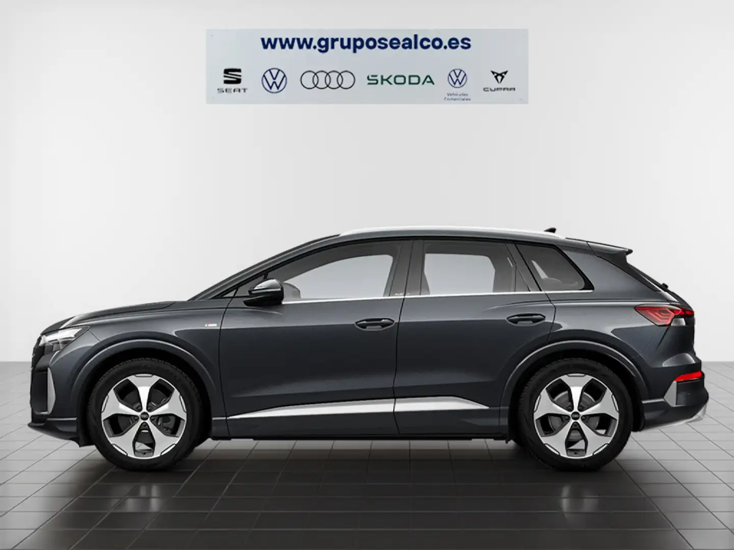 Audi Q4 e-tron performance S line 210kW 82KWh Gris - 2