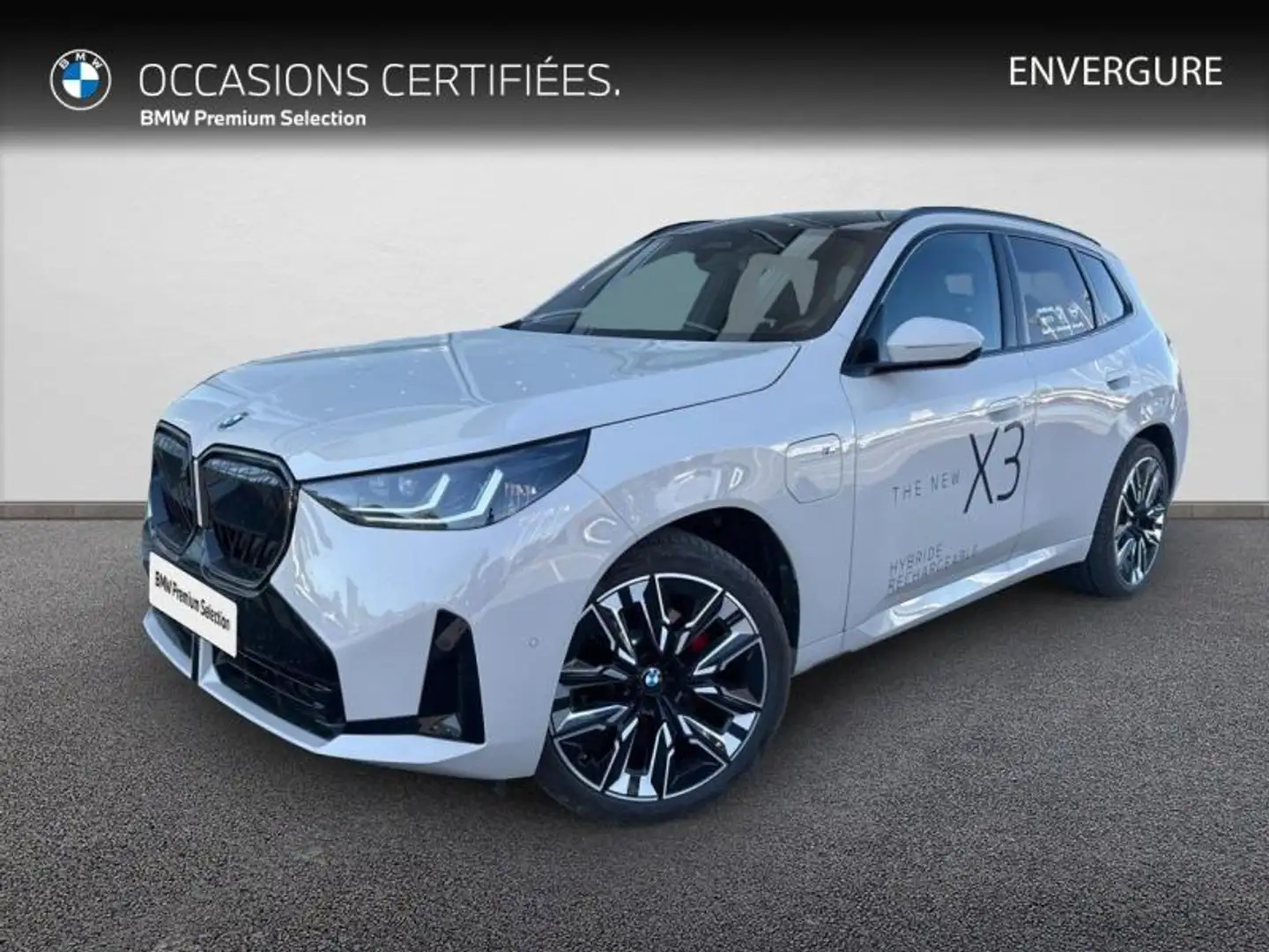 BMW X3 xDrive30e 299ch M Sport Gris - 1