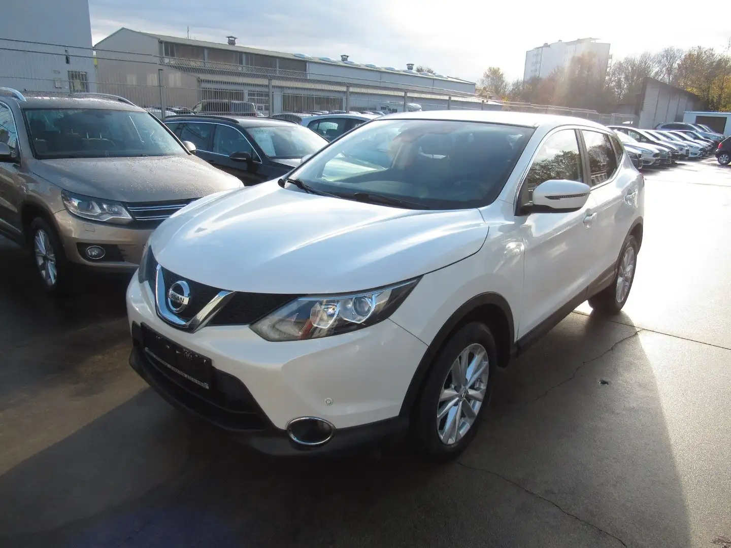 Nissan Qashqai Acenta,1.HAND,KLIMA,ALU,SITZHEIZUNG. Wit - 1