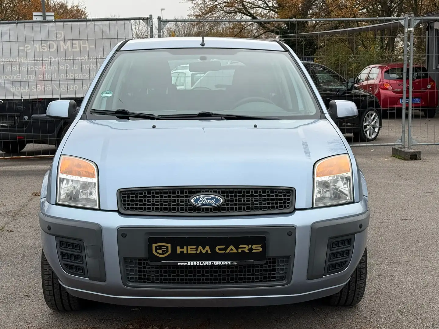 Ford Fusion Fun X 1.6l*48tkm*Automatik*Klima*SHZ*PDC Blau - 2