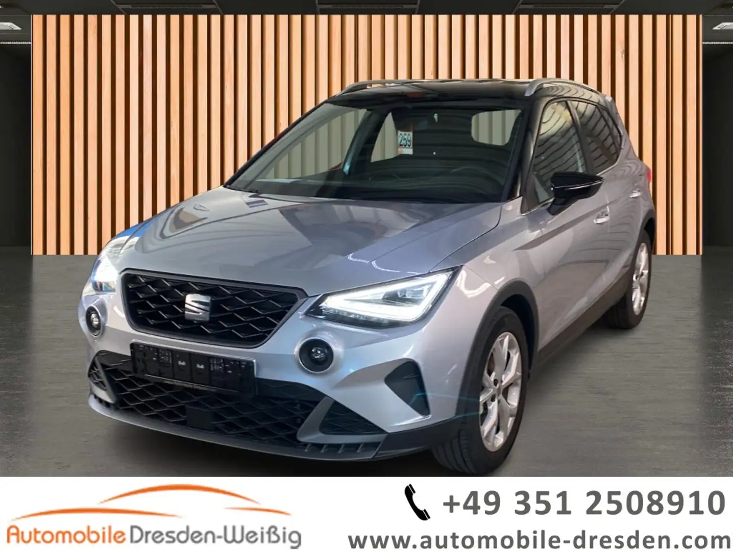 SEAT Arona 1.0 TSI FR*Full Link*LED*DAB*PDC* srebrna - 1