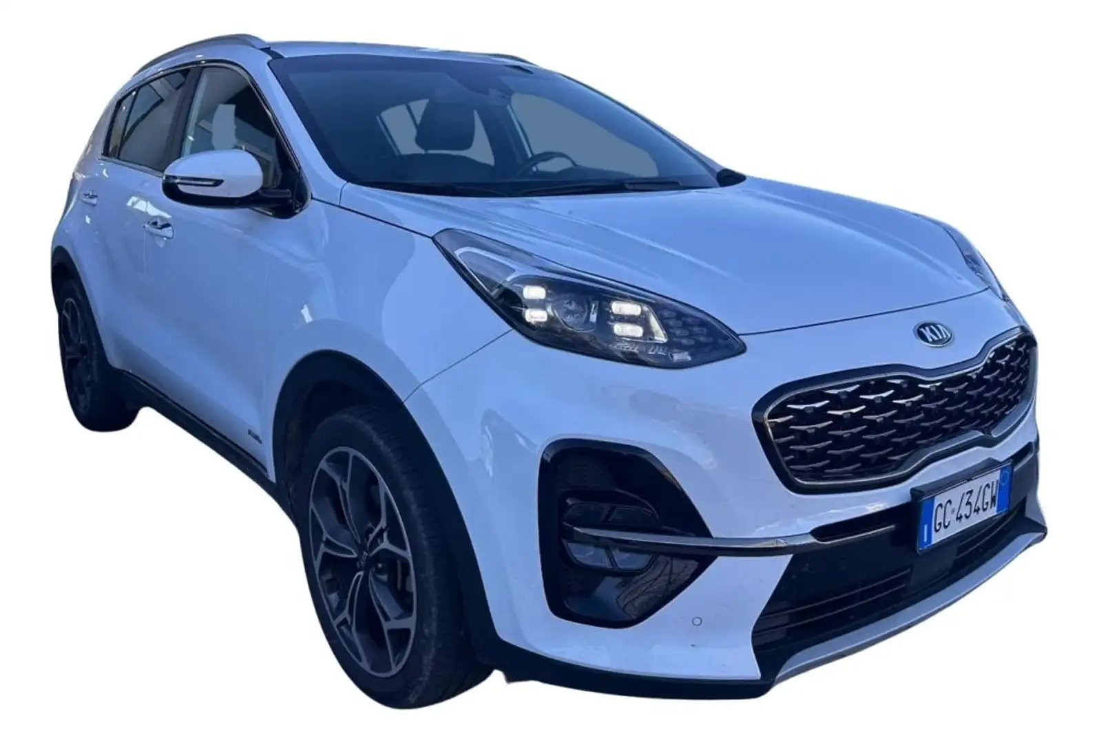 Kia Sportage 1.6 CRDI 136 CV DCT7 4WD Mild Hybrid GT Line Bianco - 2
