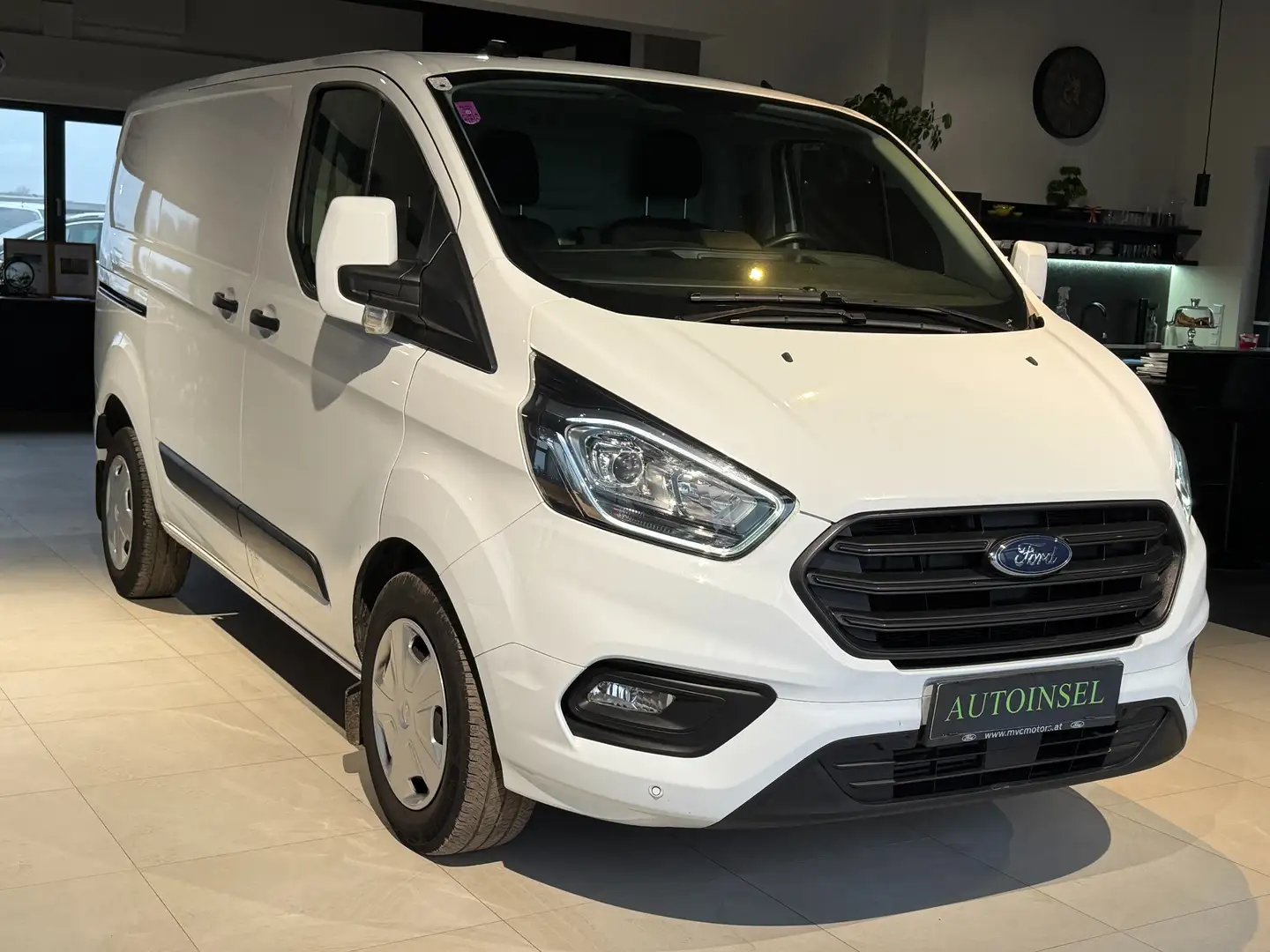 Ford Transit Custom 340 L1 Trend Tempomat+PDC Blanc - 2