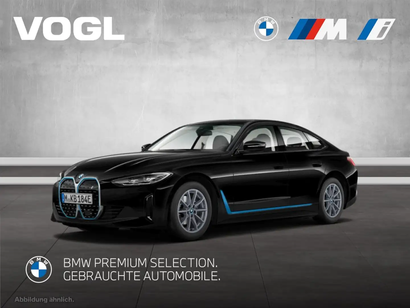 BMW i4 eDrive35 Gran Coupé SHZ Klimaautomatik Schwarz - 1