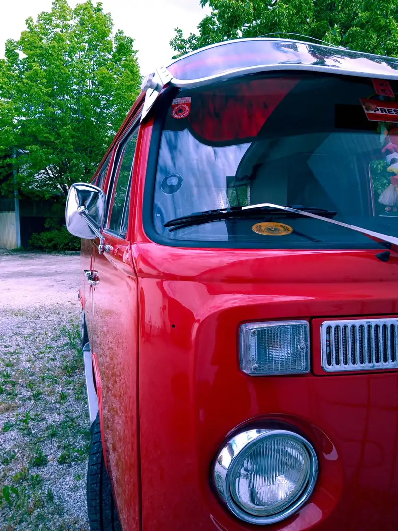 Volkswagen T2 Westfalia-Innenausbau Rot - 2