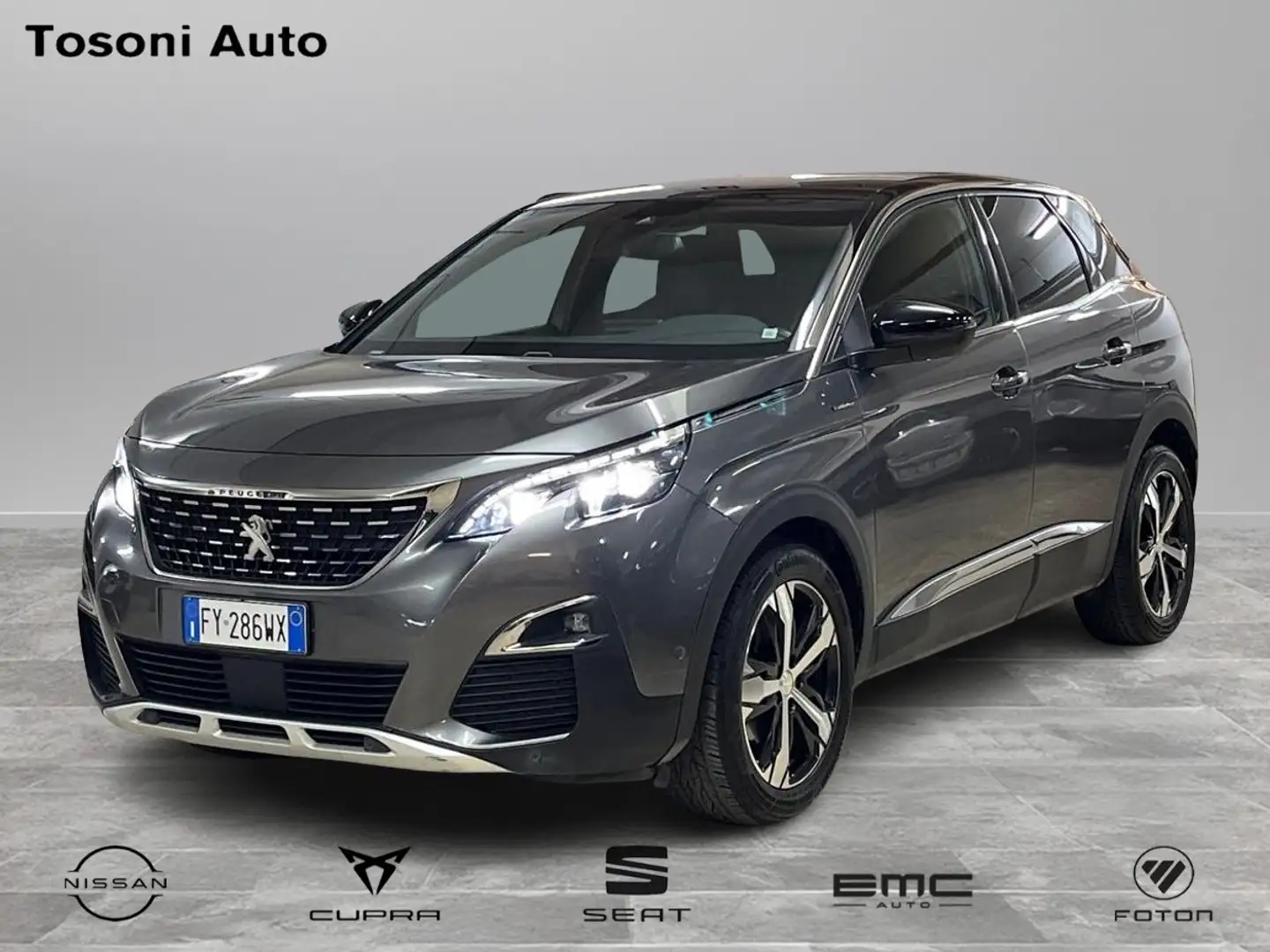 Peugeot 3008 1.5 bluehdi GT Line s&s 130cv eat8 Grigio - 1