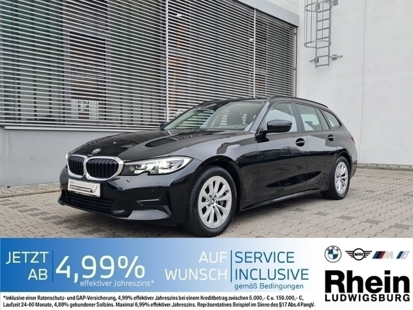 BMW 330 iA Tour.A Advantage LiveCock.Tempo.PDC.SHZ.RD Black - 1