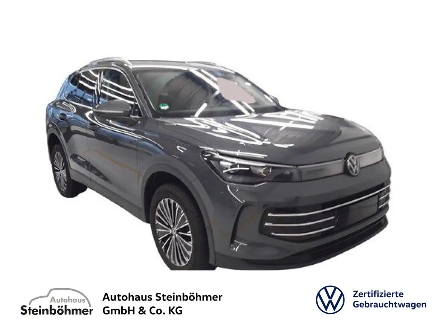 Volkswagen Tiguan Elegance 1.5eTSI Navi AHK Leder Pano LED Gris - 1