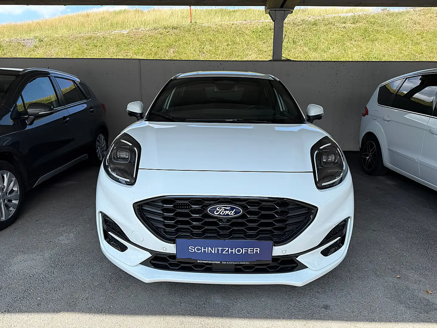 Ford Puma 1,0 EcoBoost Hybrid ST-Line Weiß - 2