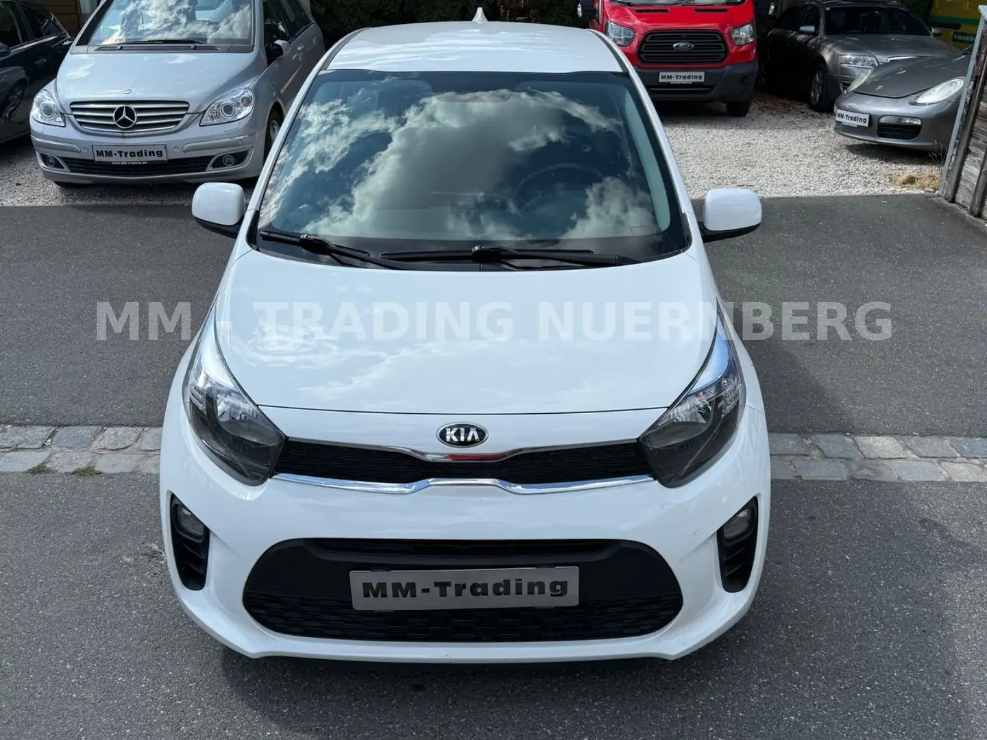 Kia Picanto PICANTO 1.2 DREAM-TEAM-KLIMA-NAVI-5TÜRIG-1.HAND Blanc - 2