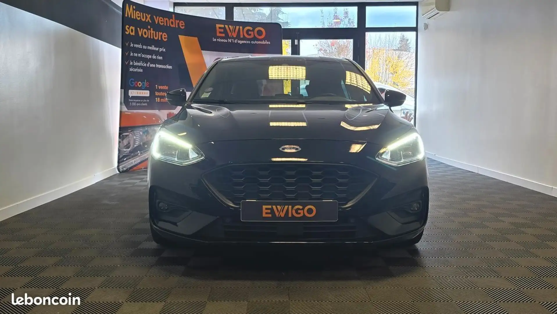 Ford Focus 1.0 ECOBOOST 125ch MHEV ST-LINE %2B PACK HIVER Zwart - 2