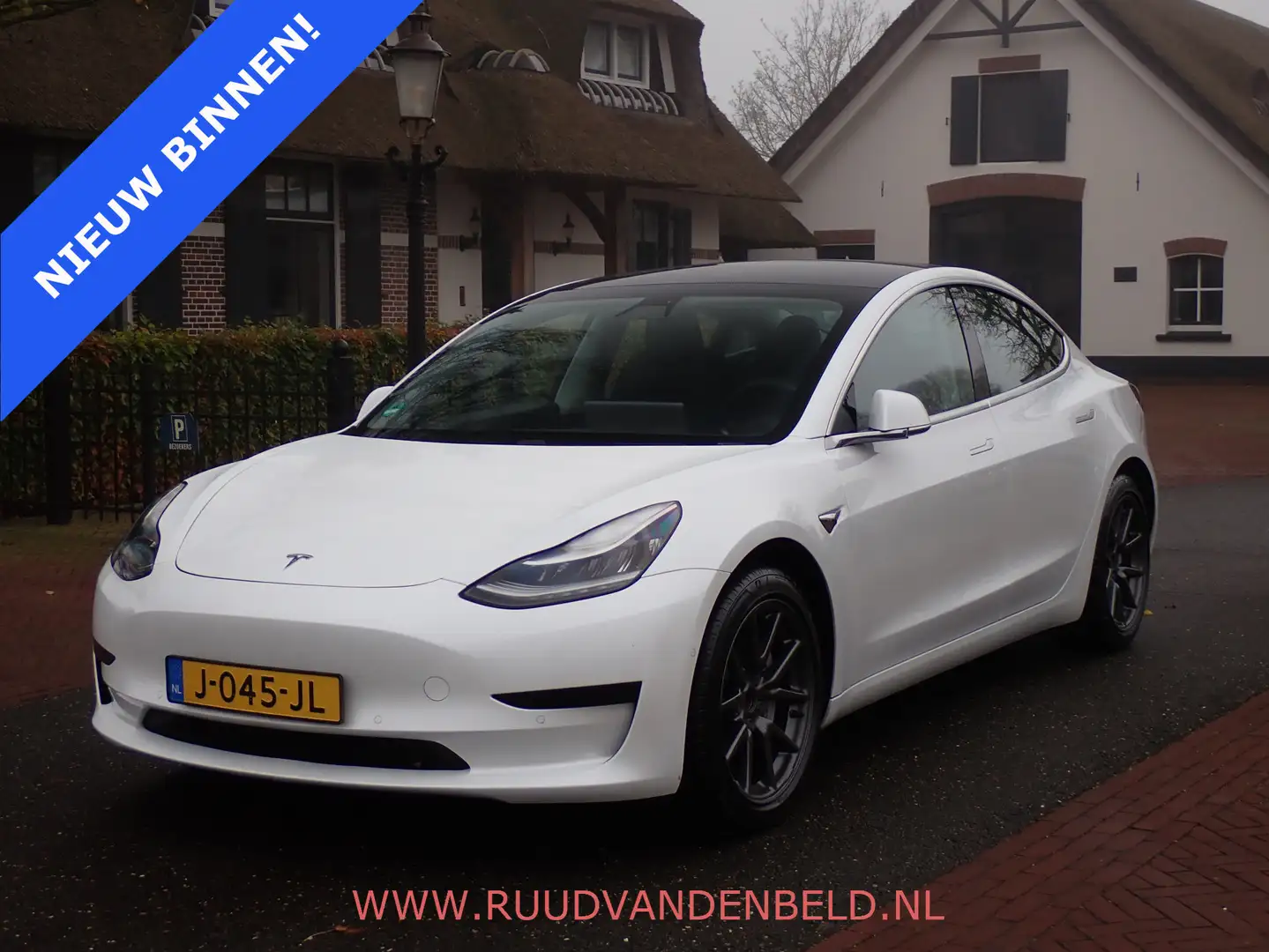 Tesla Model 3 SR+ 88%SOH AUTOPILOT / TREKHAAK / ACC / PANODAK Weiß - 1