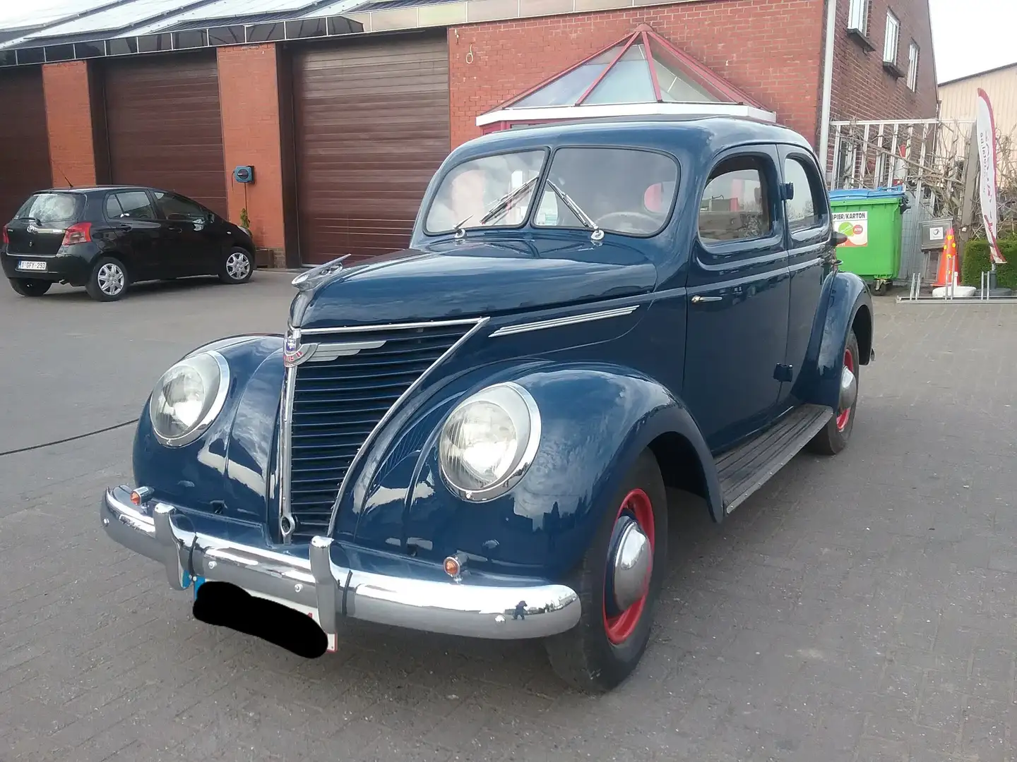Oldtimer Ford f472a bouwjaar 1948 uniek voor Ford verzamelaar Blauw - 2