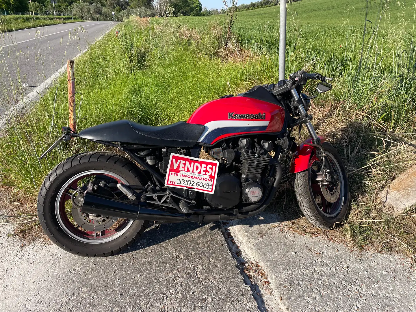 Kawasaki GPZ 1100 T teak Rosso - 1