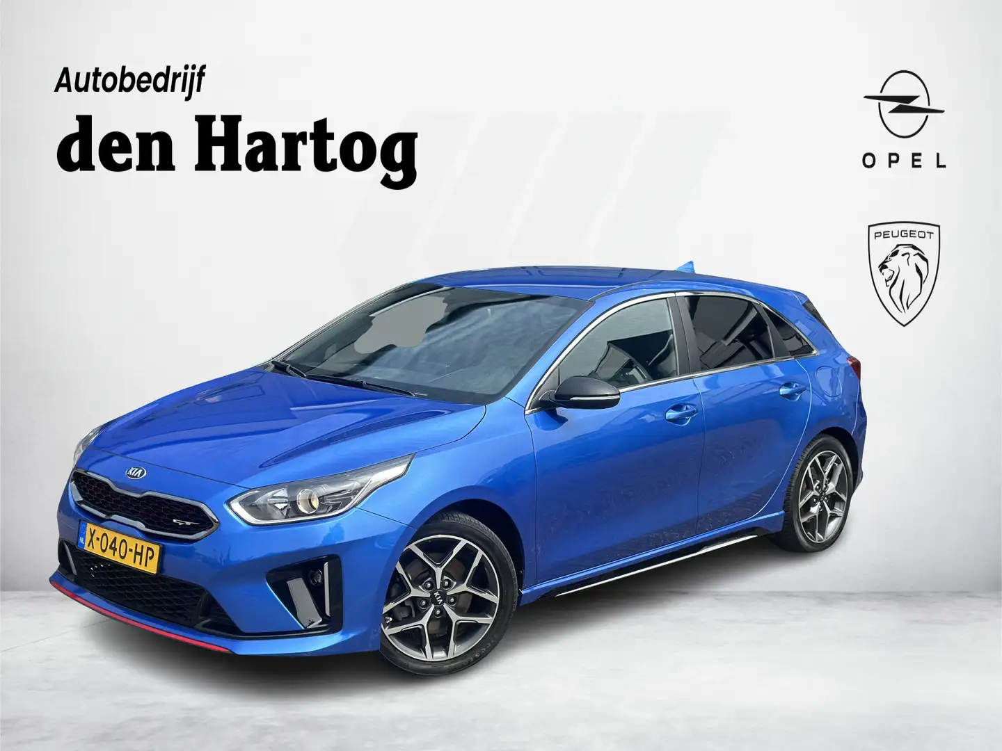 Kia Ceed / cee'd 1.4 T-GDi GT-Line Trekhaak/ECC/Camera/Navi/Parkeer Blauw - 1