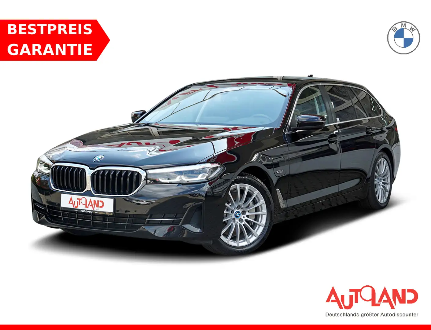 BMW 520 520d Touring Aut. Bi-Xenon Standheizung Keyless Noir - 1