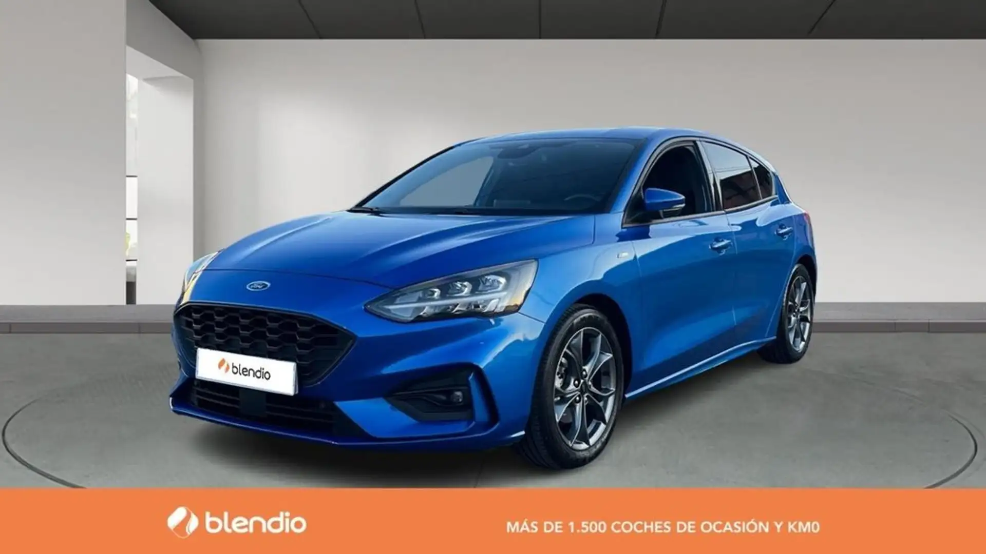 Ford Focus 1.0 Ecoboost ST Line 125 Bleu - 1