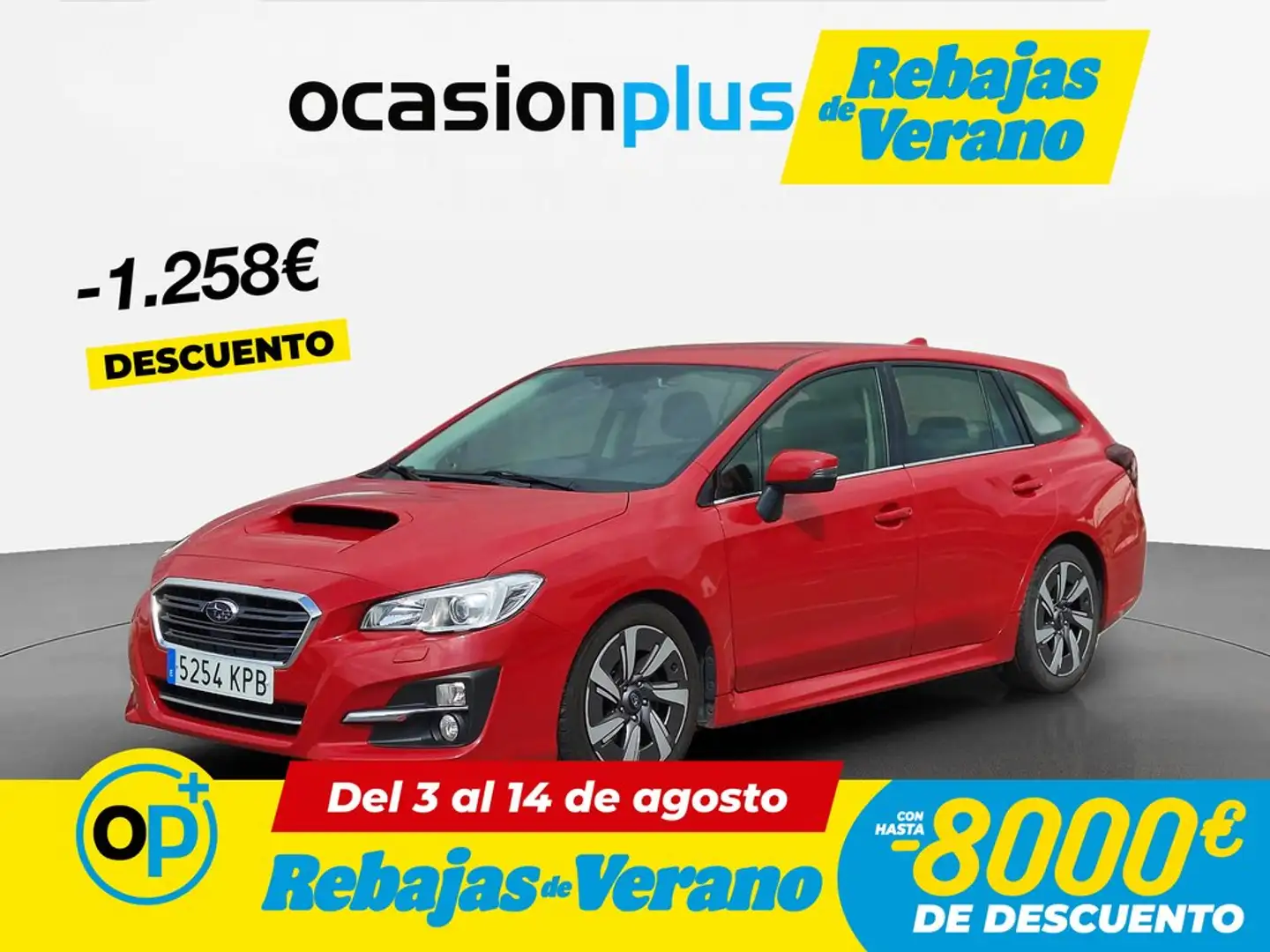Subaru Levorg 1.6 GT Sport Lineartronic Rojo - 1