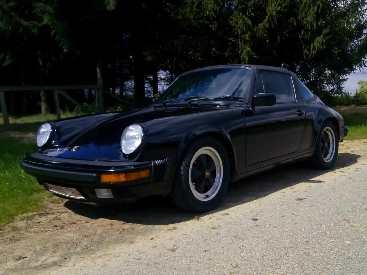 Porsche 911 3.2 Targa Negru - 1