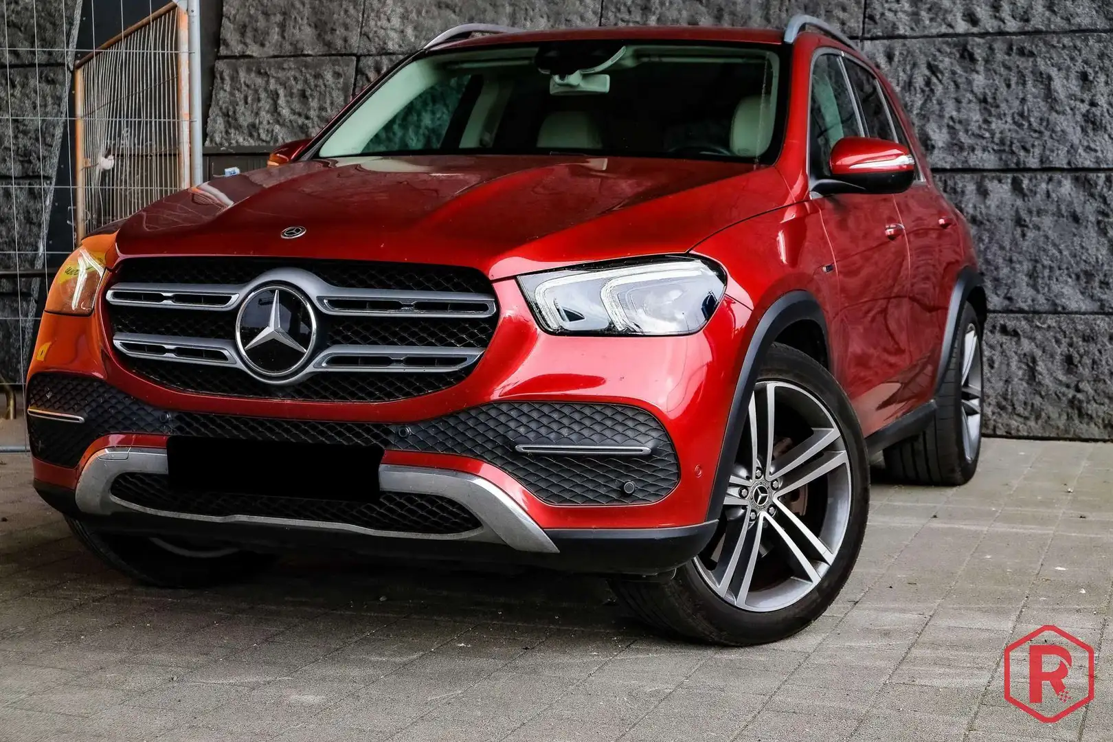Mercedes-Benz GLE 350 de BTWwagen AdaptieveCruise Burmester Luchtvering Rouge - 1