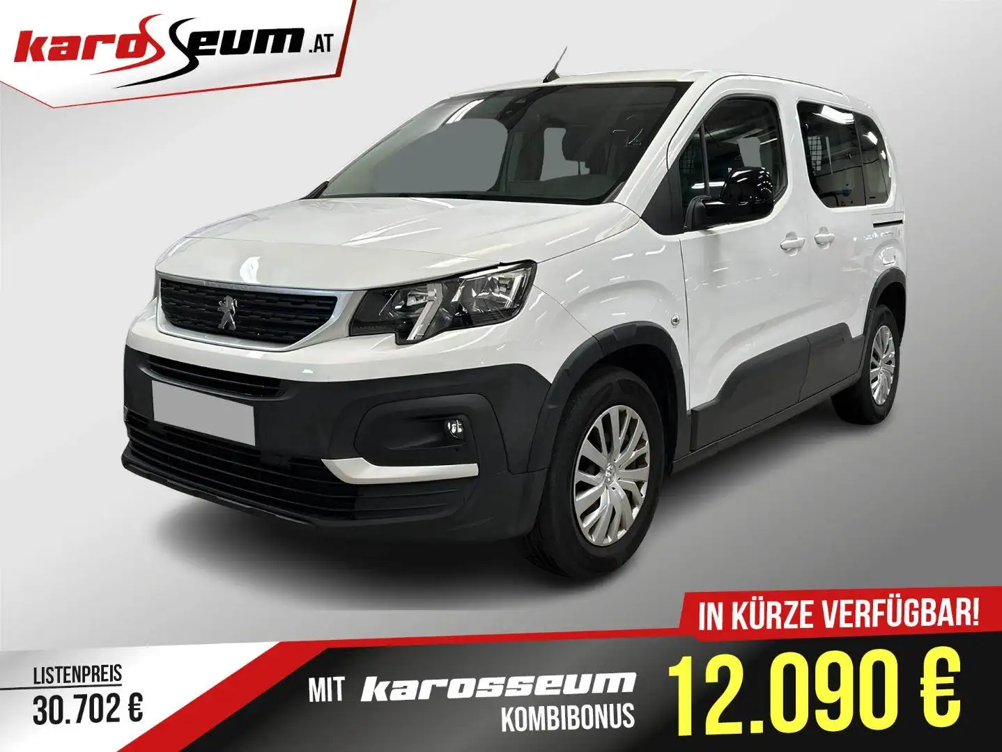 Peugeot Rifter Active Pack | VIELSEITIG | 2xSchiebetür Weiß - 1