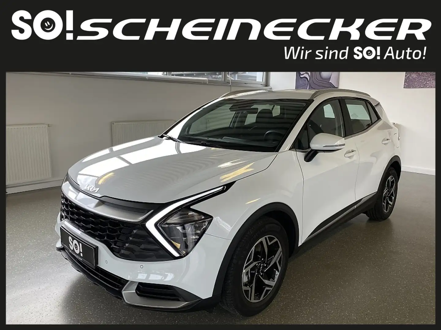 Kia Sportage 1,6 CRDI Silber Weiß - 2