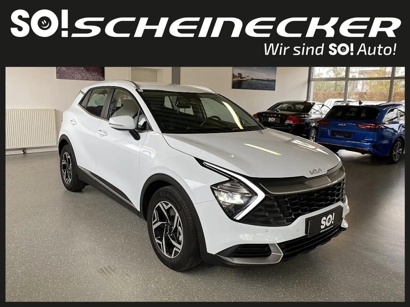 Kia Sportage 1,6 CRDI Silber (SONDERPREIS) Wit - 1