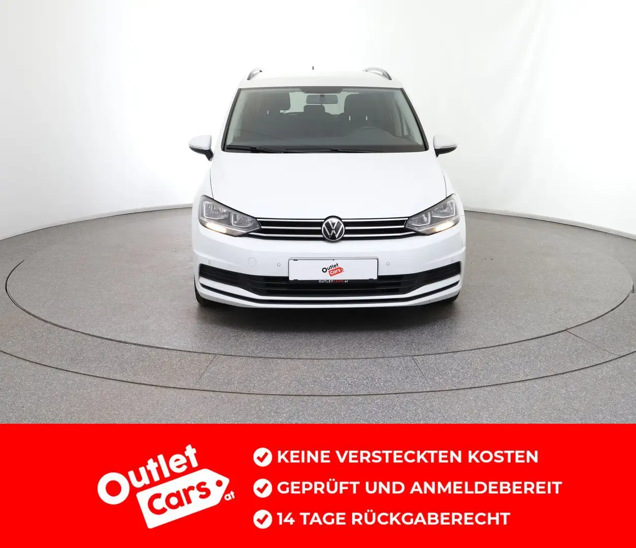 Volkswagen Touran Comfortline TDI SCR 5-Sitzer Bílá - 2
