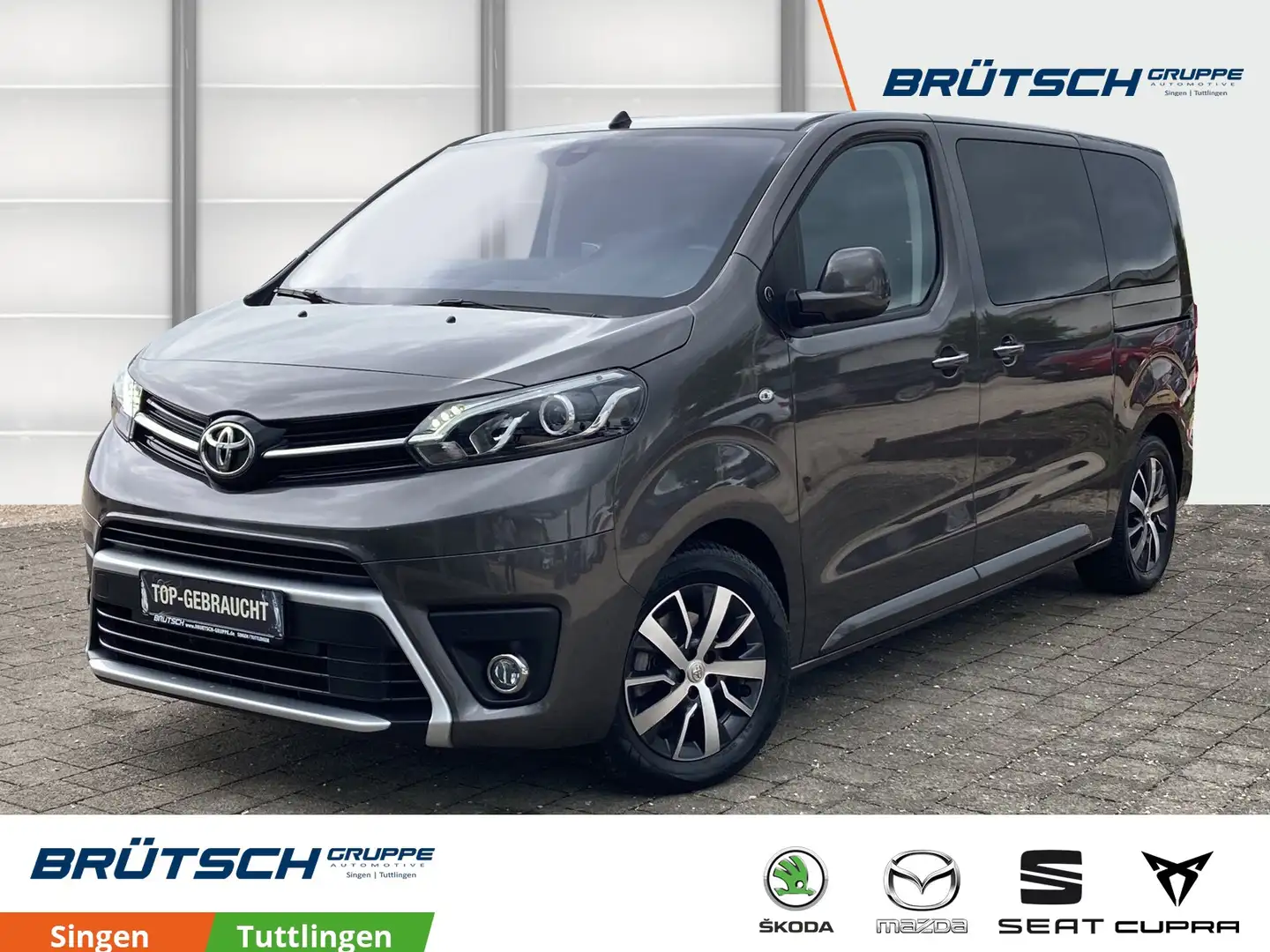 Toyota Proace Verso 2.0 D-4D L1 Team D AUTOMATIK / LEDER / NAVI Šedá - 1