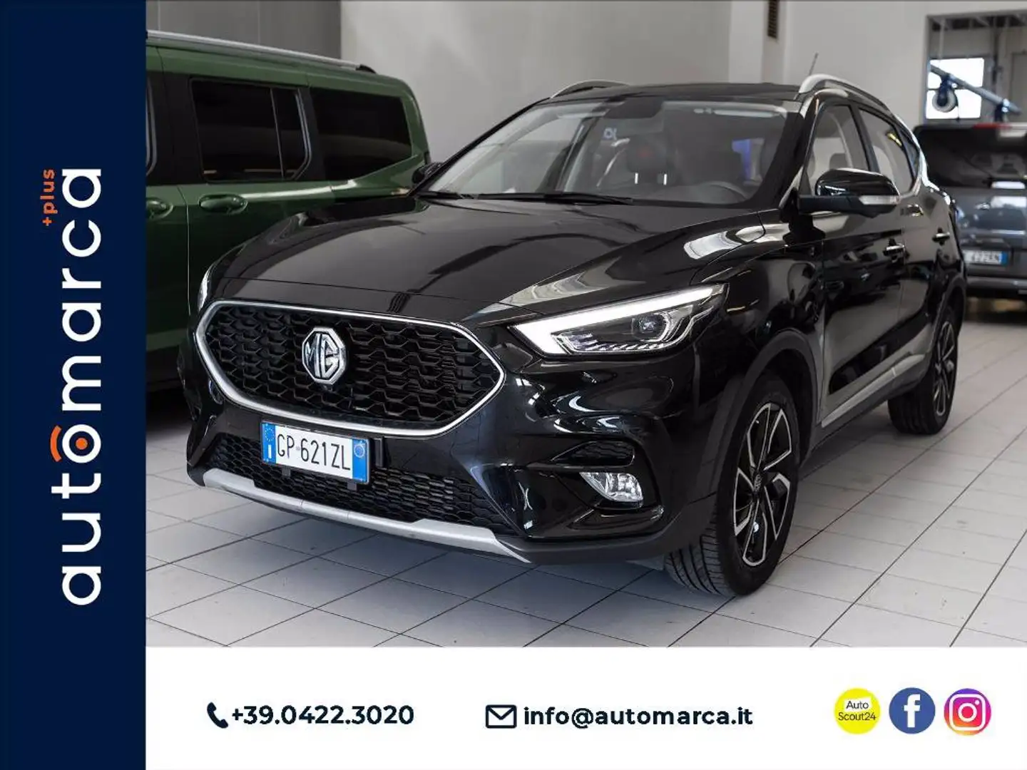 MG ZS 1.0 Luxury auto Schwarz - 1