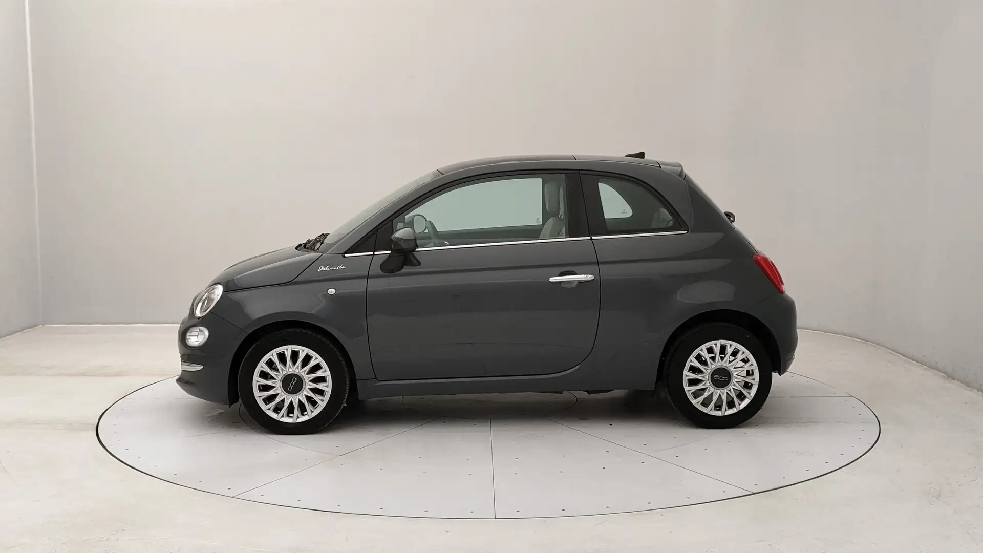 Fiat 500 1.0 FireFly Hybrid Dolcevita Gris - 2