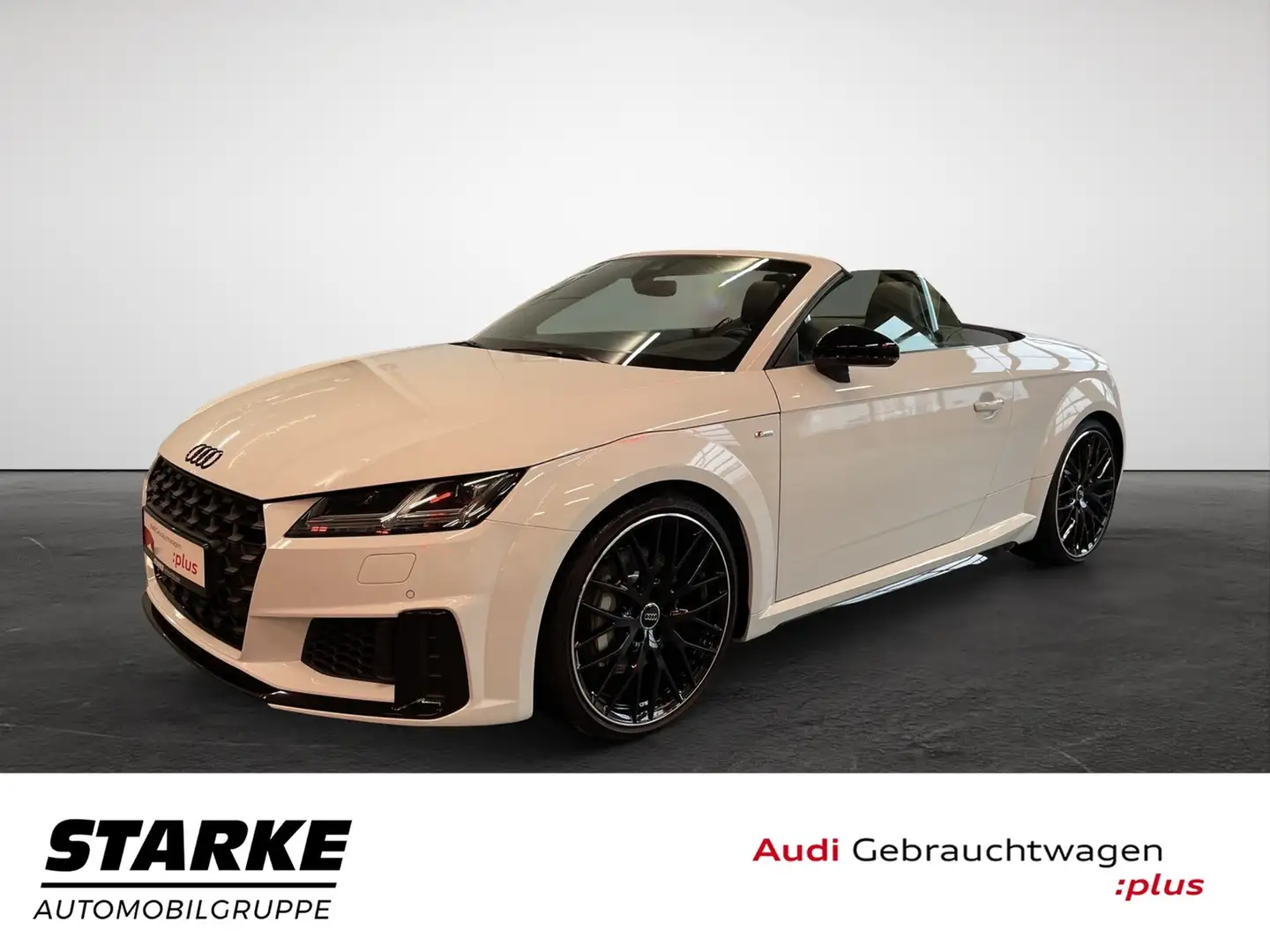 Audi TT Roadster 45 TFSI S tronic quattro S line Weiß - 2