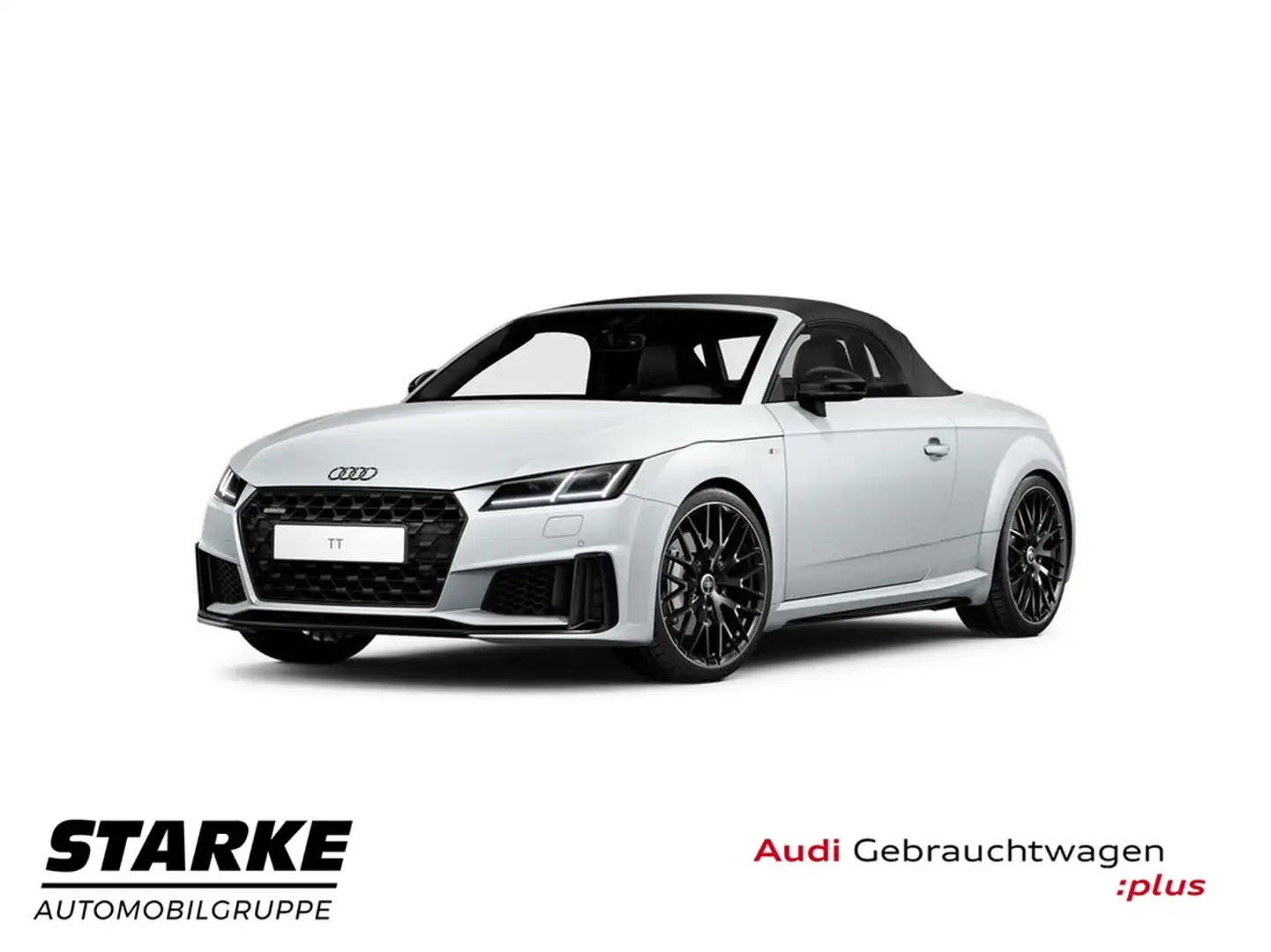 Audi TT Roadster 45 TFSI S tronic quattro S line Weiß - 1