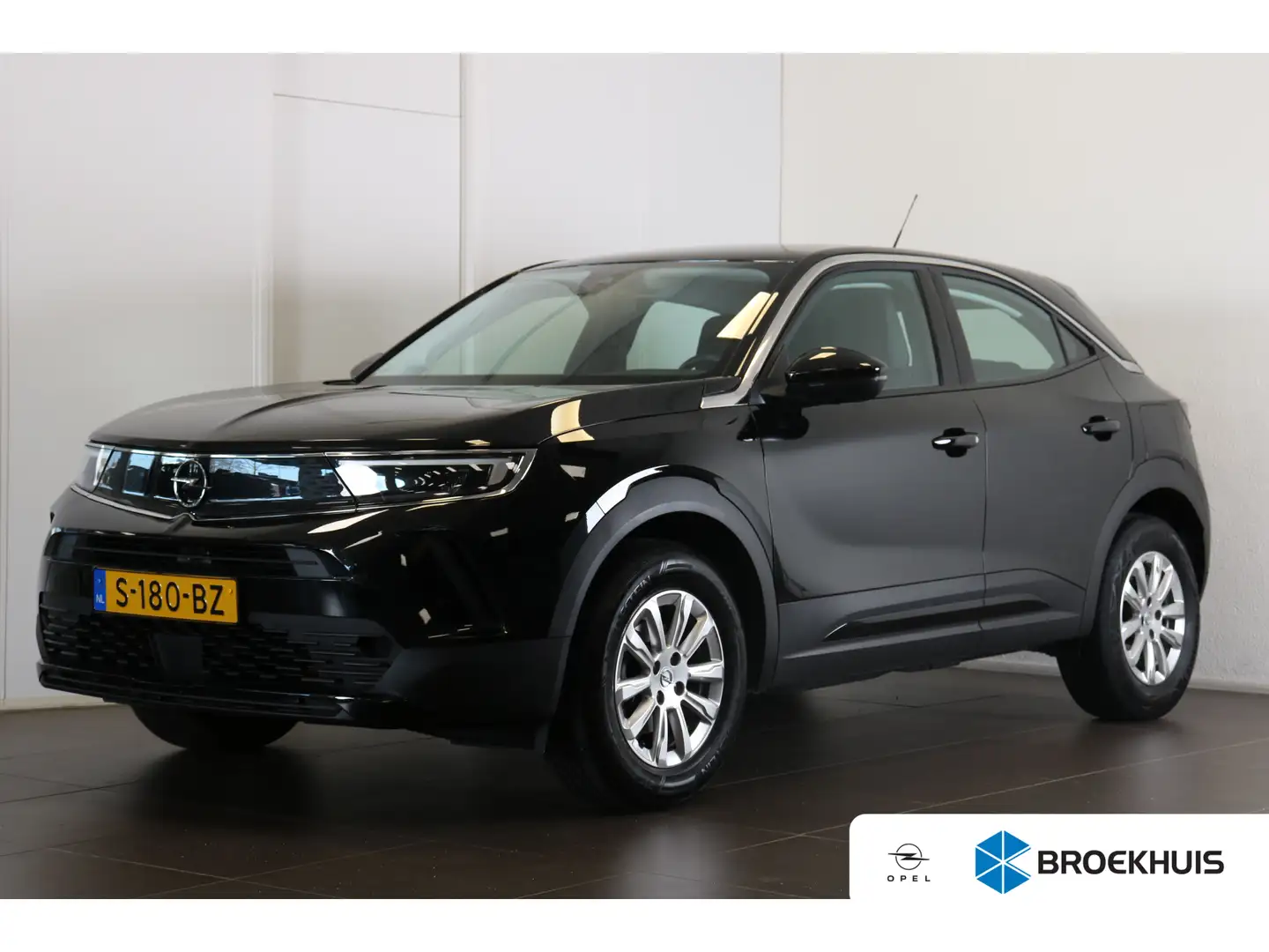 Opel Mokka 1.2 Edition 100pk | Airco | Cruise control | Full- Zwart - 1