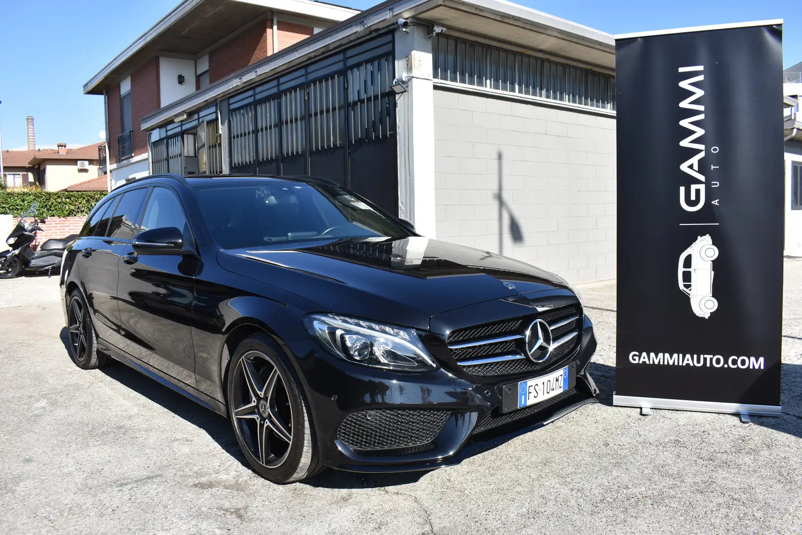 Mercedes-Benz C 220 d Premium 4matic AMG Auto Sw Nero - 1