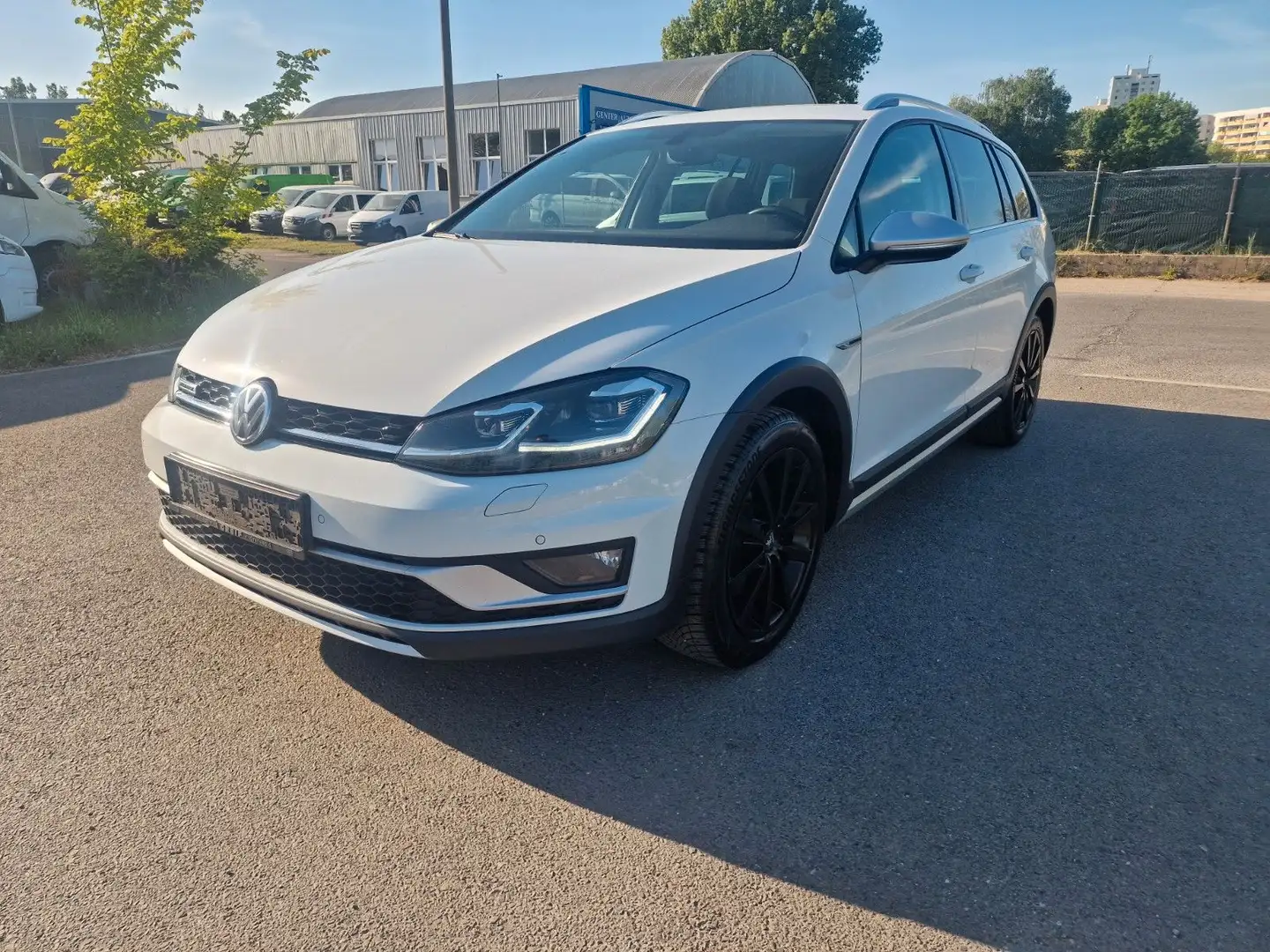 Volkswagen Golf VII Variant Alltrack BMT/Start-Stopp 4Motio Blanc - 2